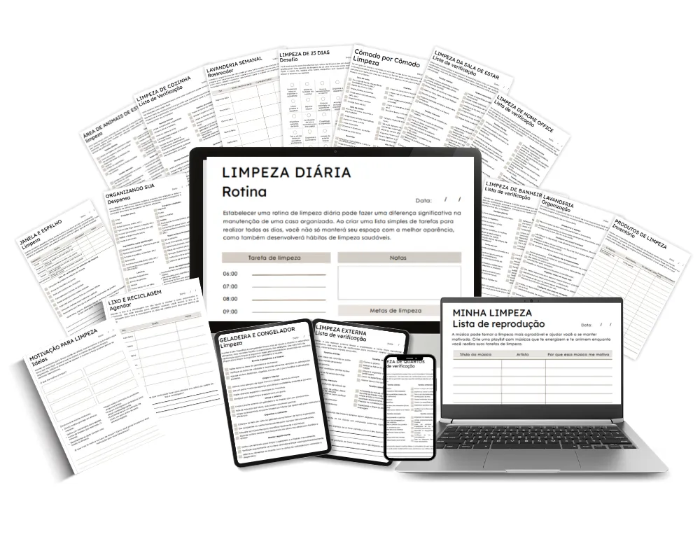 Mockups 5. do Casa Organizada em 3 Passos